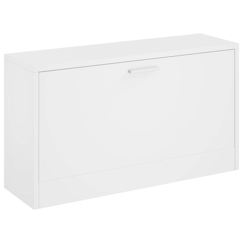 Afbeelding laden in galerijviewer, Vidaxl schoenen opbergkast 80x24x45 cm wit