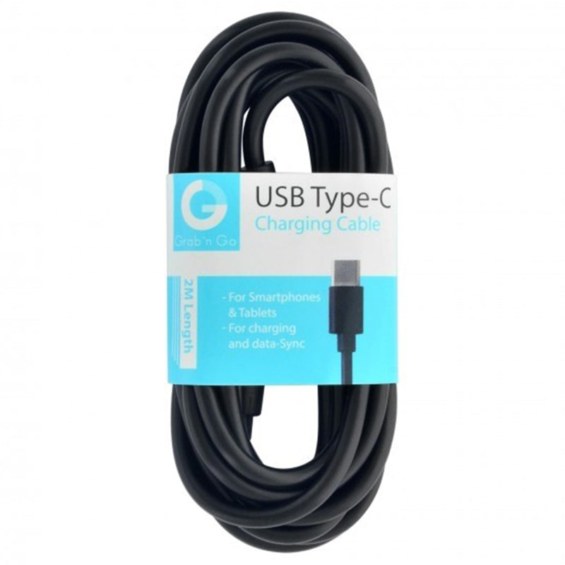 Afbeelding laden in galerijviewer, Grabngo grabngo gng laad datakabel usb-c 2m zw