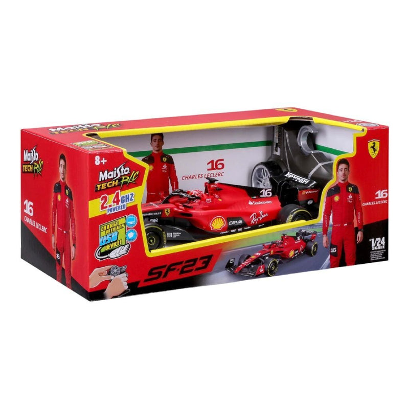 Afbeelding laden in galerijviewer, Overige merken maisto tech rc ferrari leclerc sf23 1:24