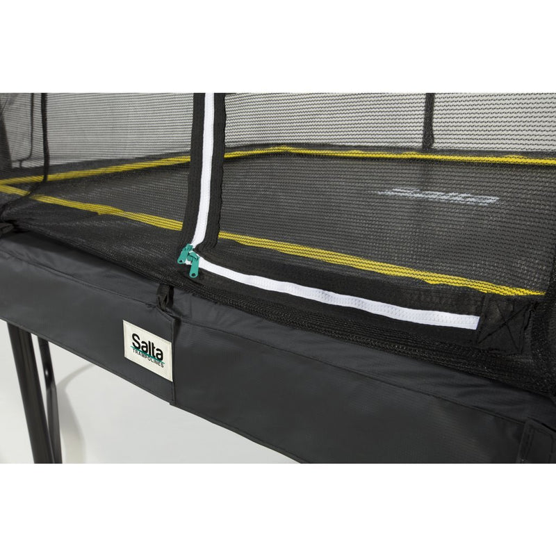Afbeelding laden in galerijviewer, Salta 5091a comfort edition trampoline 153x214 cm + veiligheidsnet zwart