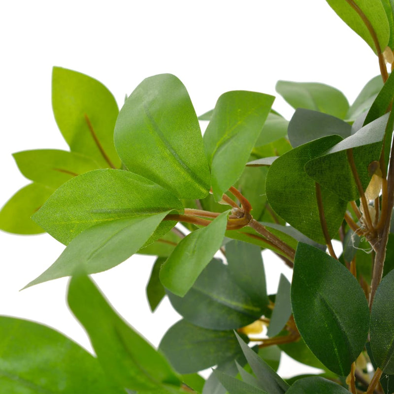 Afbeelding laden in galerijviewer, Vidaxl kunstplant met pot laurierboom 120 cm groen