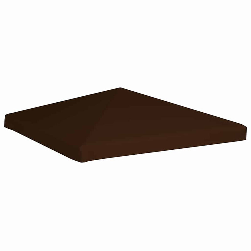 Afbeelding laden in galerijviewer, Vidaxl prieeldak 310 g m² 3x3 m bruin