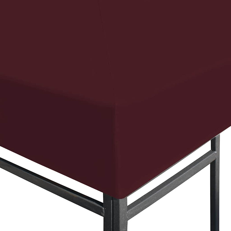 Afbeelding laden in galerijviewer, Vidaxl prieeldak 310 g m² 3x4 m bordeaux