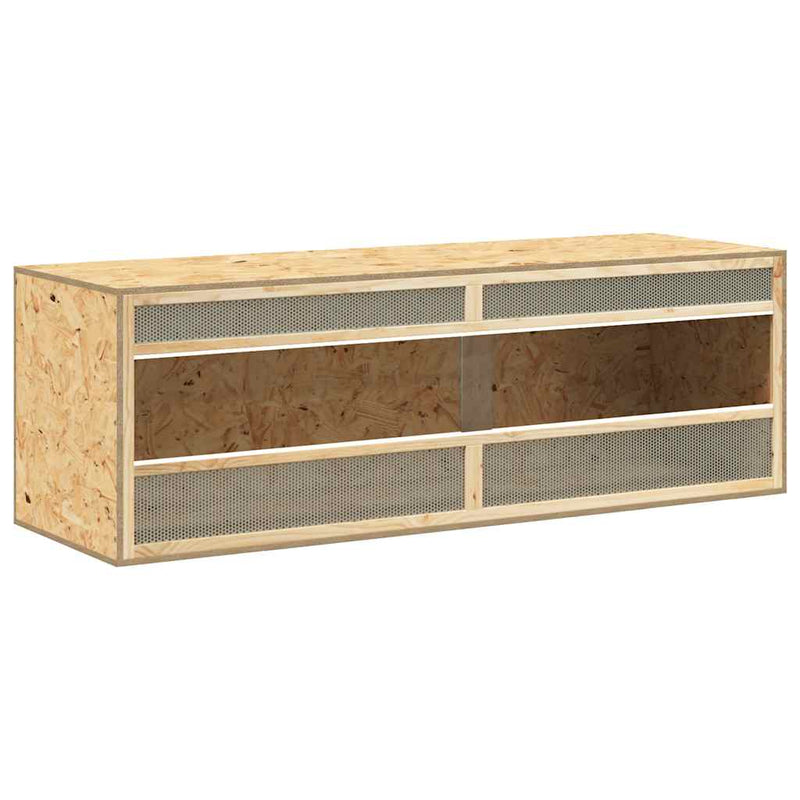 Afbeelding laden in galerijviewer, Vidaxl terrarium 144x46x48 cm bewerkt hout