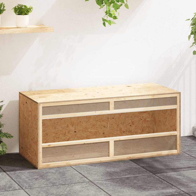 Afbeelding laden in galerijviewer, Vidaxl terrarium 120x50x50 cm bewerkt hout