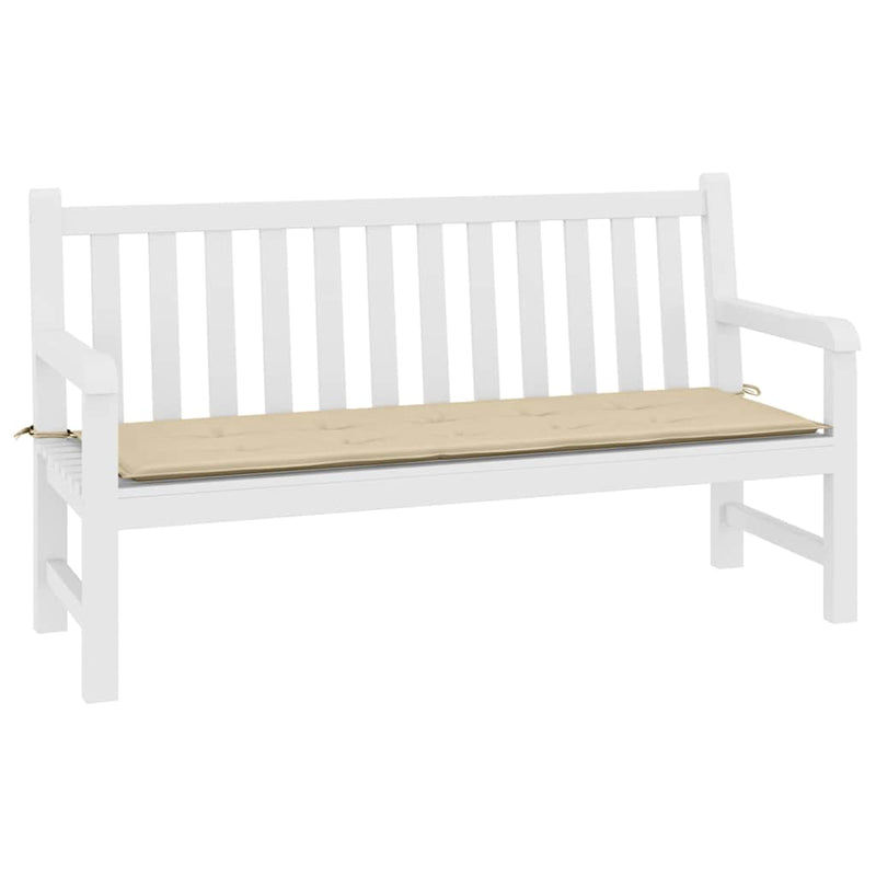 Afbeelding laden in galerijviewer, Vidaxl tuinbankkussen 200x50x4 cm oxford stof beige