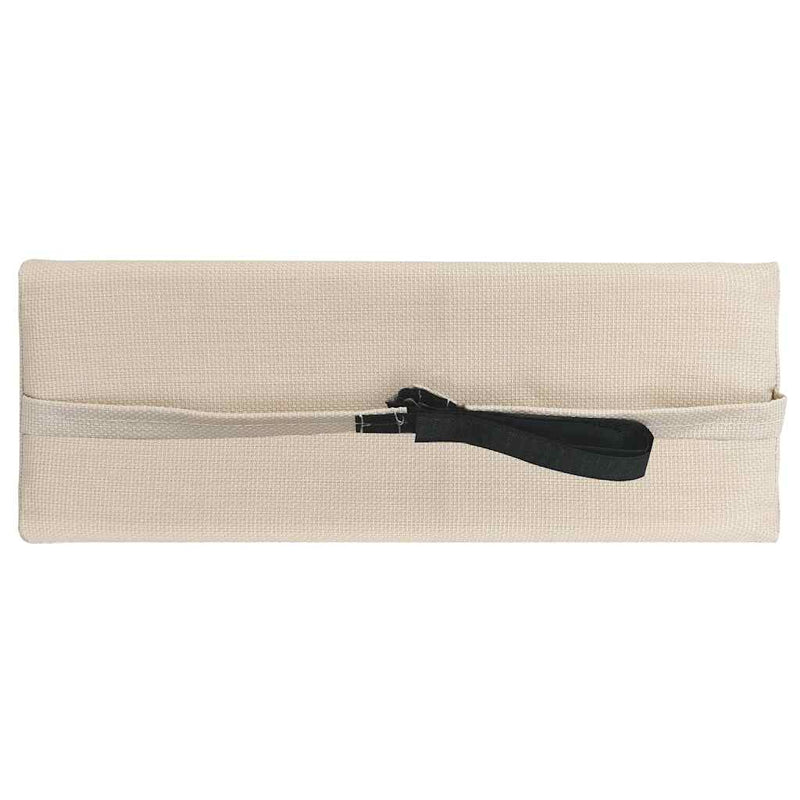 Afbeelding laden in galerijviewer, Vidaxl hoofdsteun voor ligstoel 40x7,5x15 cm textileen crème