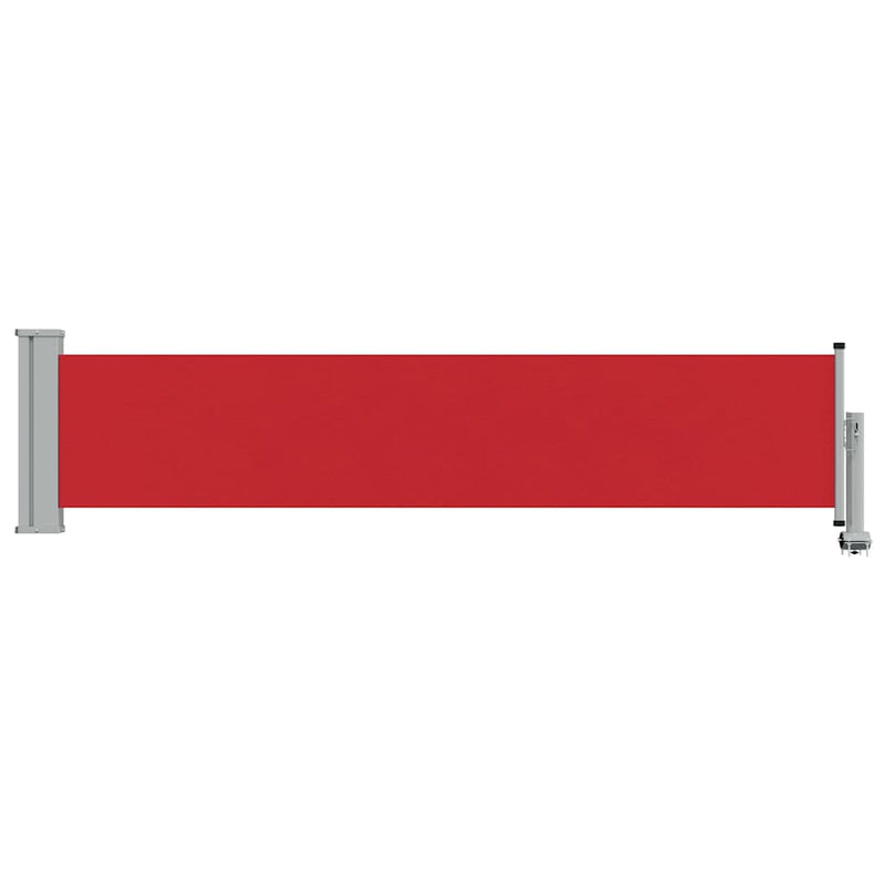 Afbeelding laden in galerijviewer, Vidaxl tuinscherm uittrekbaar 60x300 cm rood