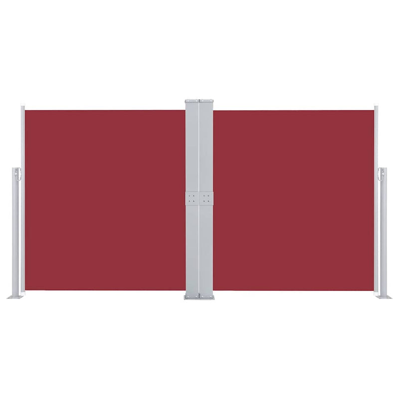 Afbeelding laden in galerijviewer, Vidaxl windscherm uittrekbaar 140x600 cm rood