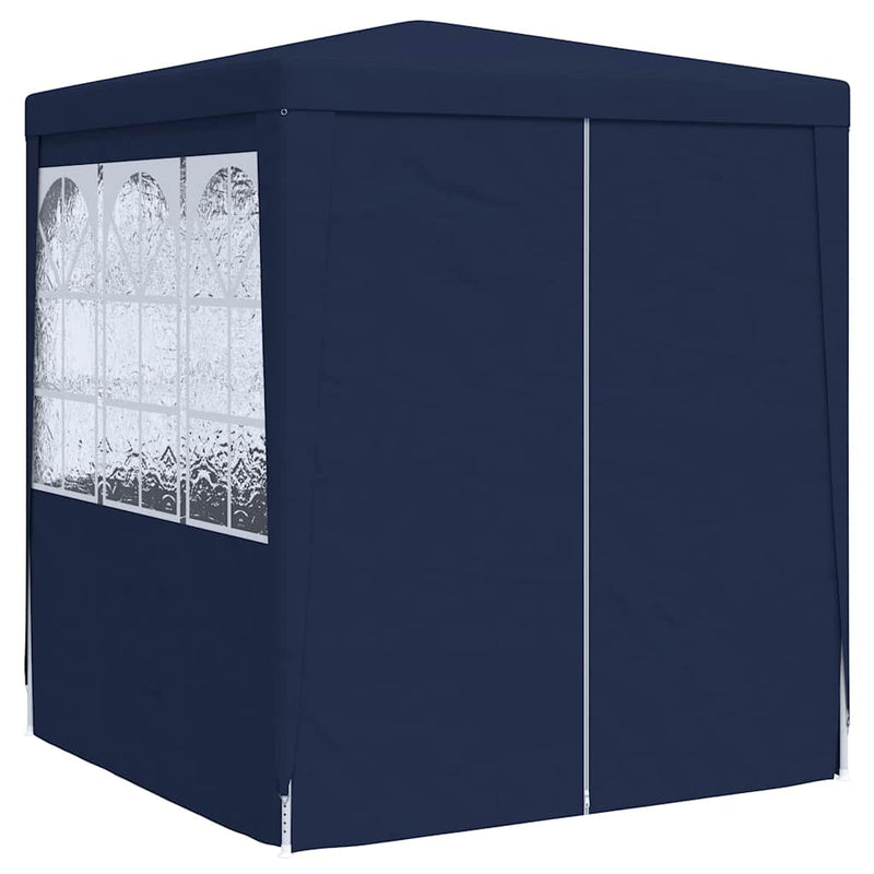 Afbeelding laden in galerijviewer, Vidaxl partytent met zijwanden professioneel 90 g m² 2,5x2,5 m blauw