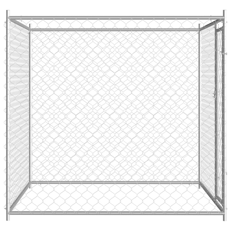 Afbeelding laden in galerijviewer, VidaXL Hondenkennel voor buiten 193x193x185 cm