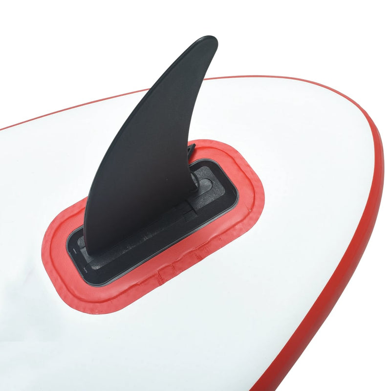 Afbeelding laden in galerijviewer, Vidaxl middenvin stand up paddleboard 18,3x21,2 cm kunststof zwart