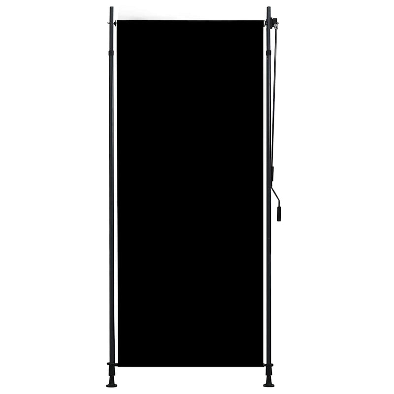 Afbeelding laden in galerijviewer, Vidaxl rolgordijn voor buiten 100x270 cm antraciet