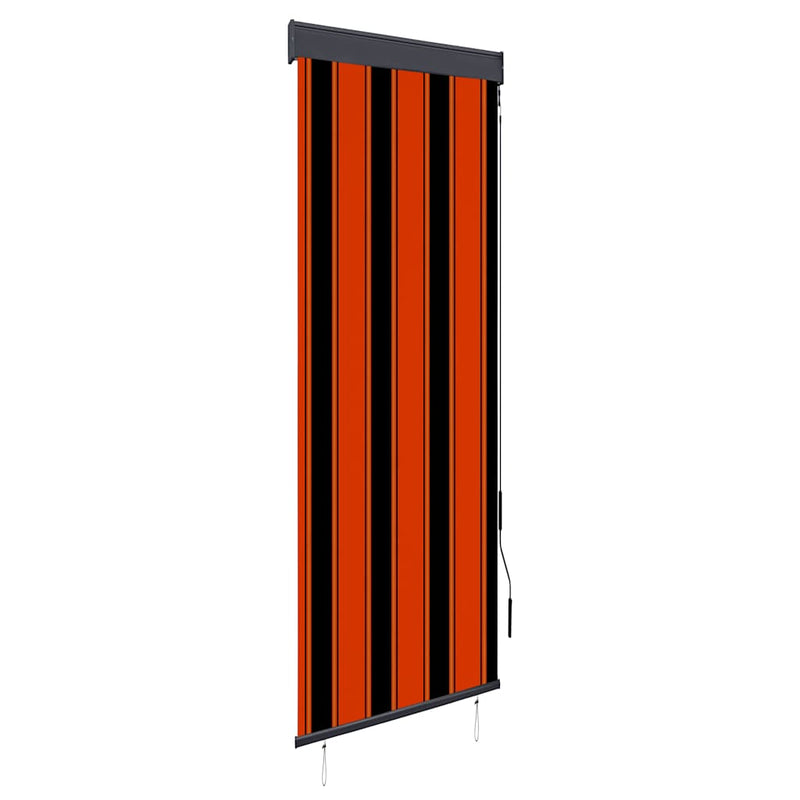 Afbeelding laden in galerijviewer, Vidaxl rolgordijn voor buiten 60x250 cm oranje en bruin