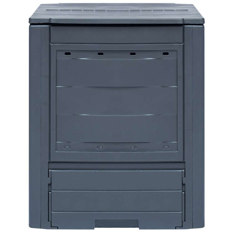Afbeelding laden in galerijviewer, Vidaxl compostbakken 3 st 780 l 60x60x73 cm grijs