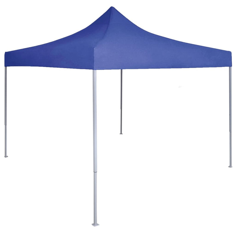 Afbeelding laden in galerijviewer, Vidaxl partytent professioneel inklapbaar 2x2 m staal blauw