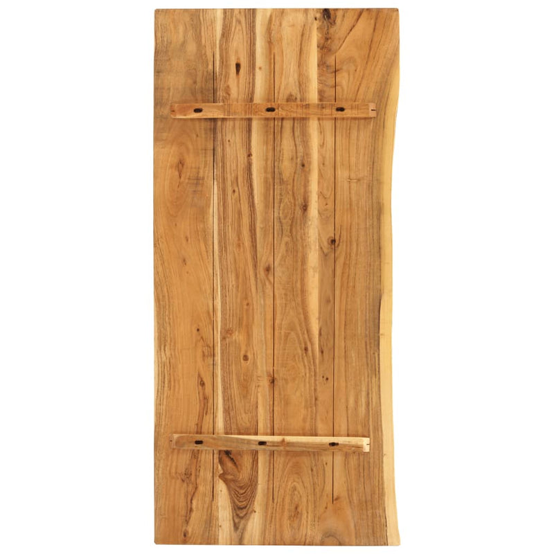 Afbeelding laden in galerijviewer, Vidaxl wastafelblad 114x52x2,5 cm massief acaciahout