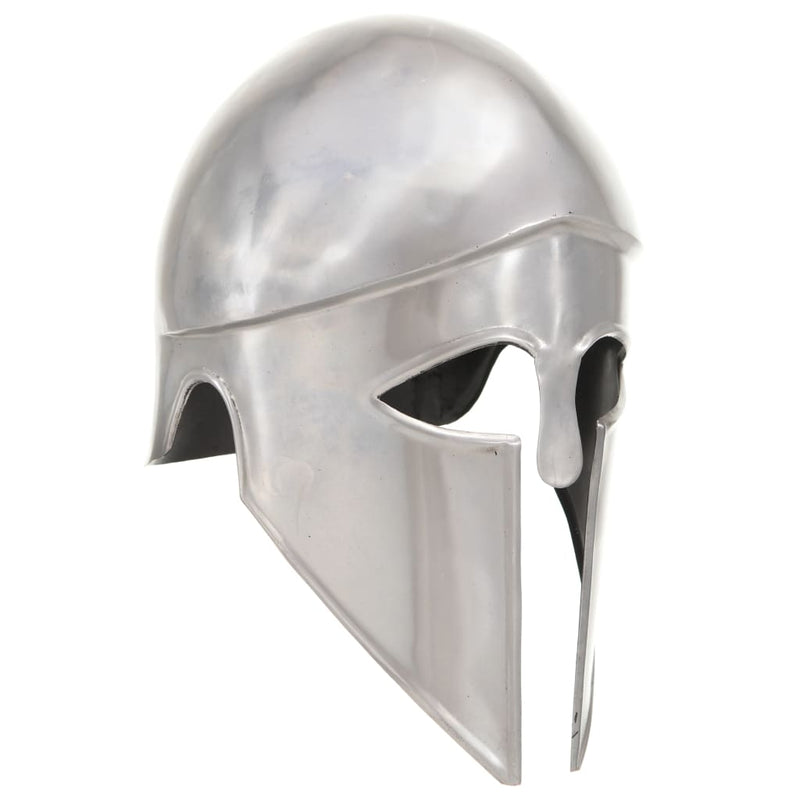 Afbeelding laden in galerijviewer, Vidaxl soldatenhelm grieks replica larp staal zilverkleurig