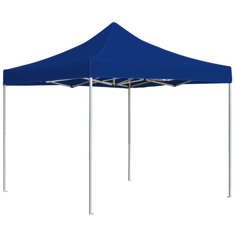 Afbeelding laden in galerijviewer, Vidaxl partytent professioneel inklapbaar 2x2 m aluminium blauw