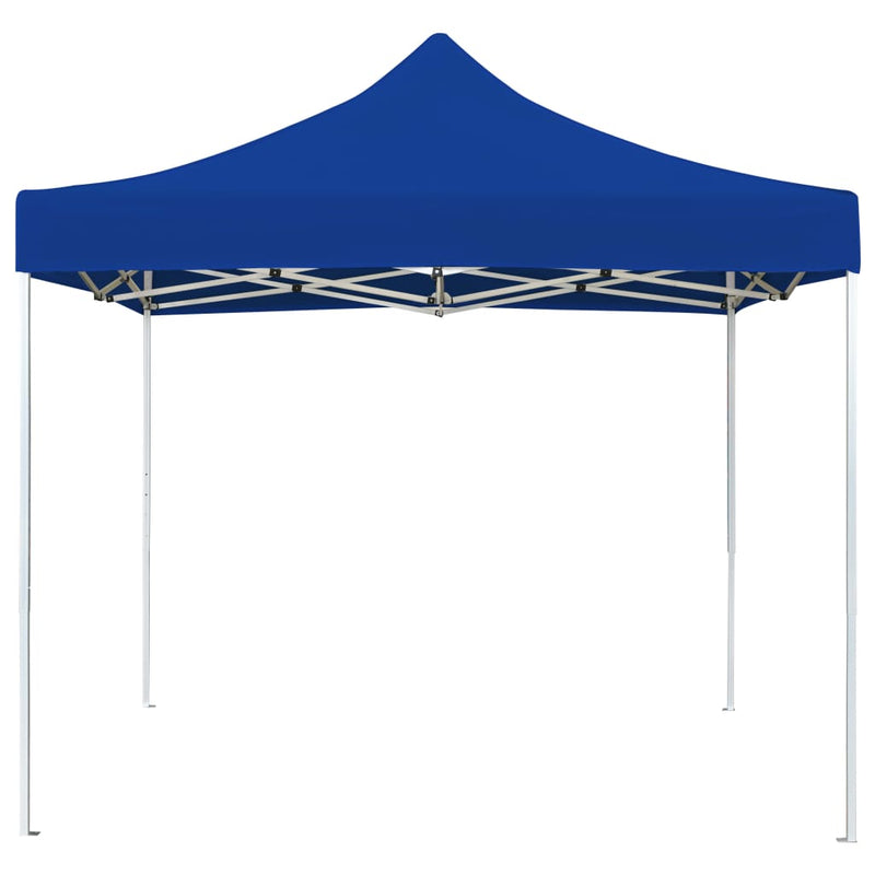 Afbeelding laden in galerijviewer, Vidaxl partytent professioneel inklapbaar 2x2 m aluminium blauw