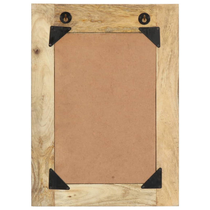 Afbeelding laden in galerijviewer, Vidaxl spiegel handgeschilderd 40x55 cm massief mangohout
