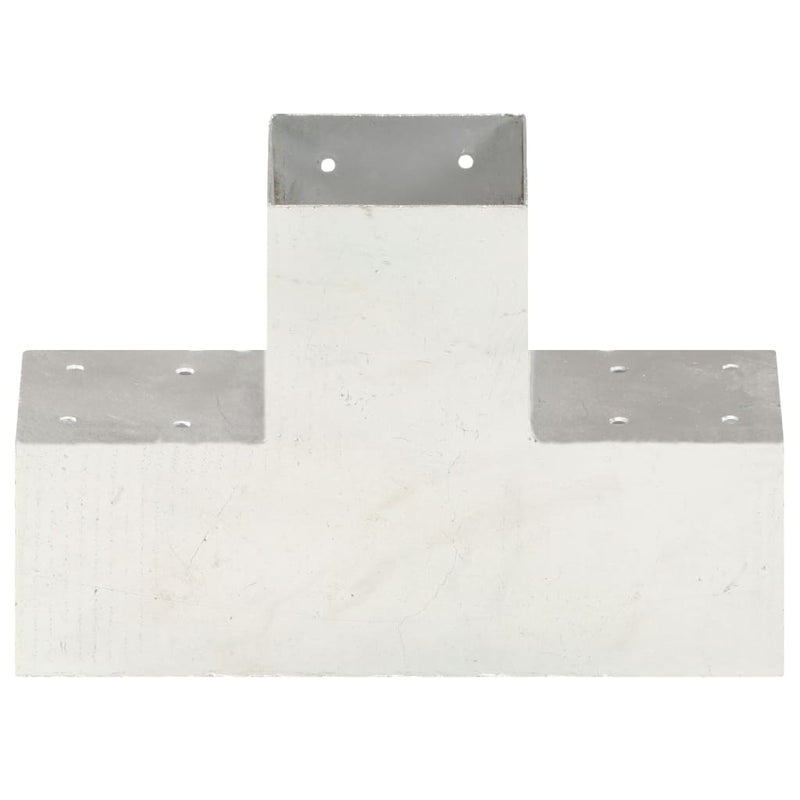 Afbeelding laden in galerijviewer, Vidaxl paalverbinding x-vorm 101x101 mm gegalvaniseerd metaal