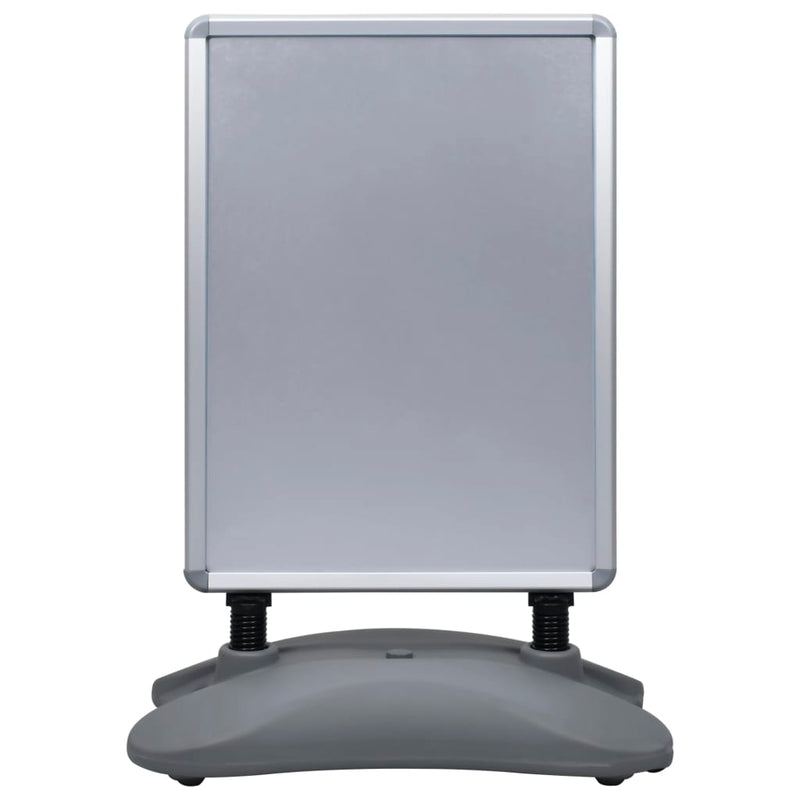 Afbeelding laden in galerijviewer, Vidaxl posterstandaard a1 waterdicht aluminiumlegering grijs