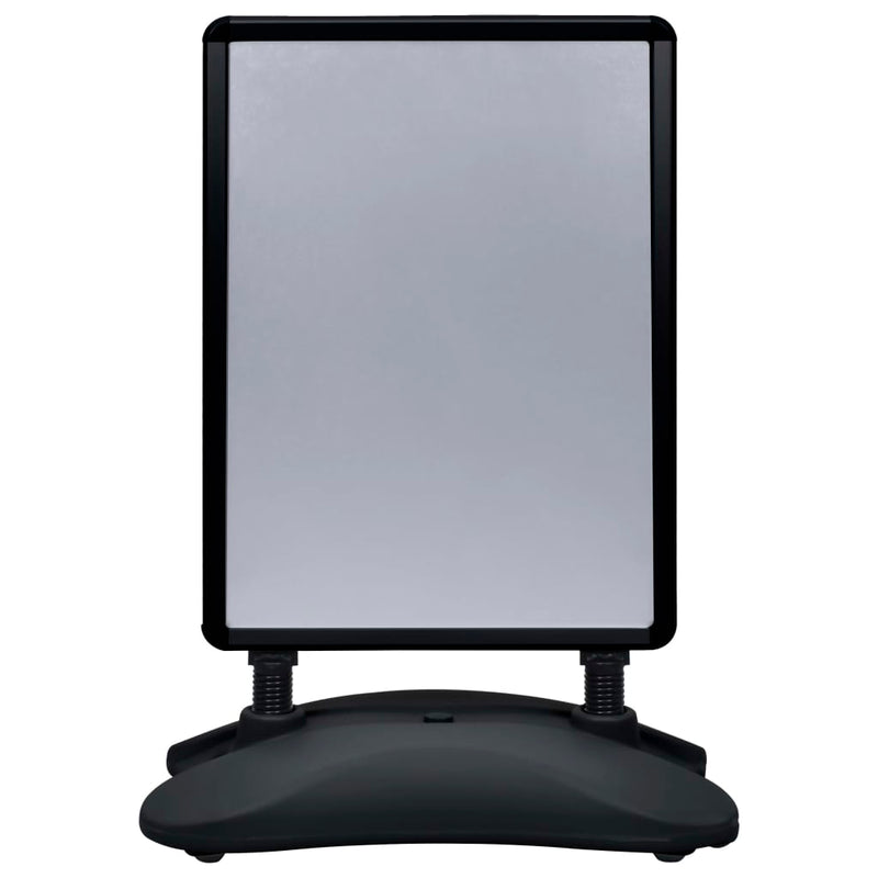Afbeelding laden in galerijviewer, Vidaxl posterstandaard a1 wateranker aluminiumlegering zwart