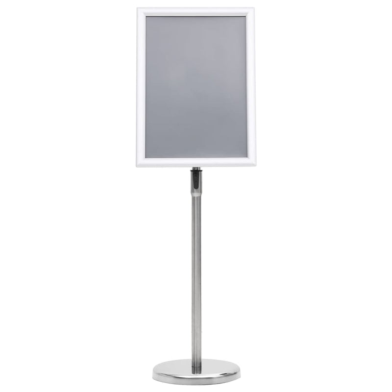 Afbeelding laden in galerijviewer, Vidaxl posterstandaard a3 aluminiumlegering zilverkleurig