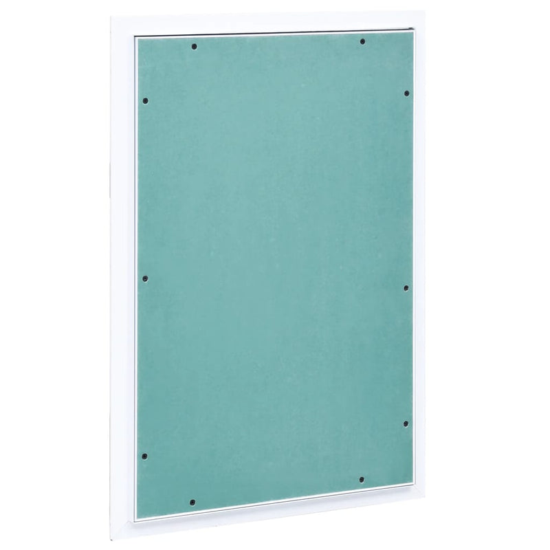 Afbeelding laden in galerijviewer, Vidaxl toegangspaneel met aluminium frame en gipsplaat 400x600 mm