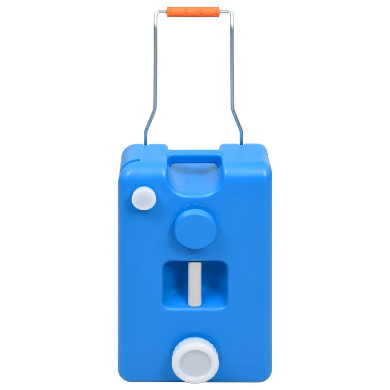 Afbeelding laden in galerijviewer, Vidaxl watertank op wielen 25 l blauw