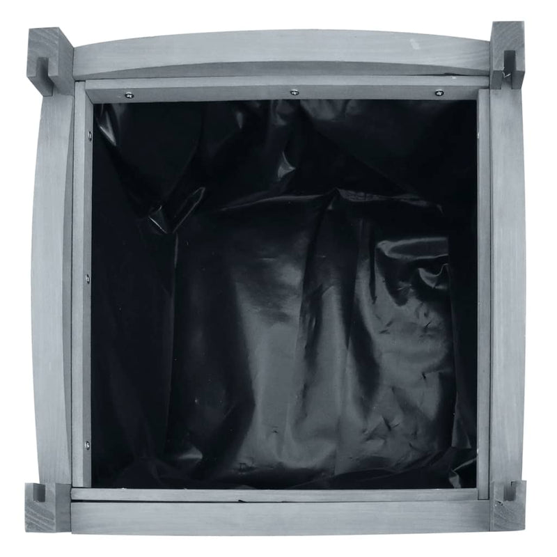 Afbeelding laden in galerijviewer, Vidaxl plantenbakken verhoogd 2 st 30x30x30 cm massief vurenhout