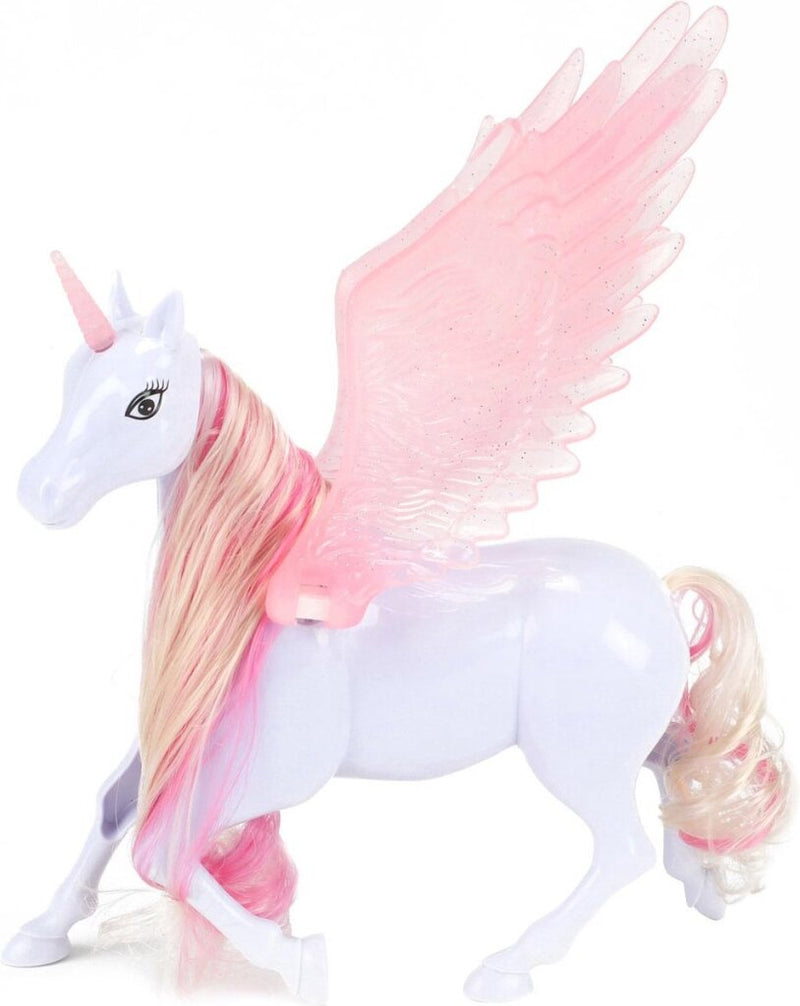 Afbeelding laden in galerijviewer, Toi-toys dream horse eenhoorn speelfiguur met beweegbare vleugels