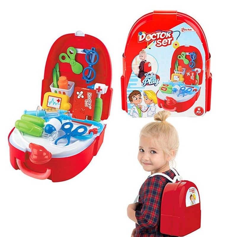 Afbeelding laden in galerijviewer, Toi-toys 20-delige dokterset