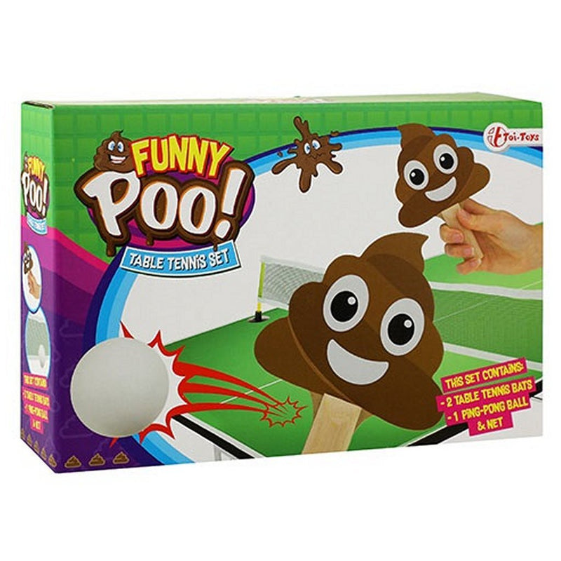Afbeelding laden in galerijviewer, Funny Poo Funny Poo Tafeltennisset