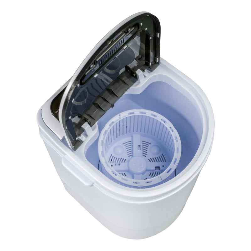 Afbeelding laden in galerijviewer, Salora wmr3350 compacte wasmachine wit zwart