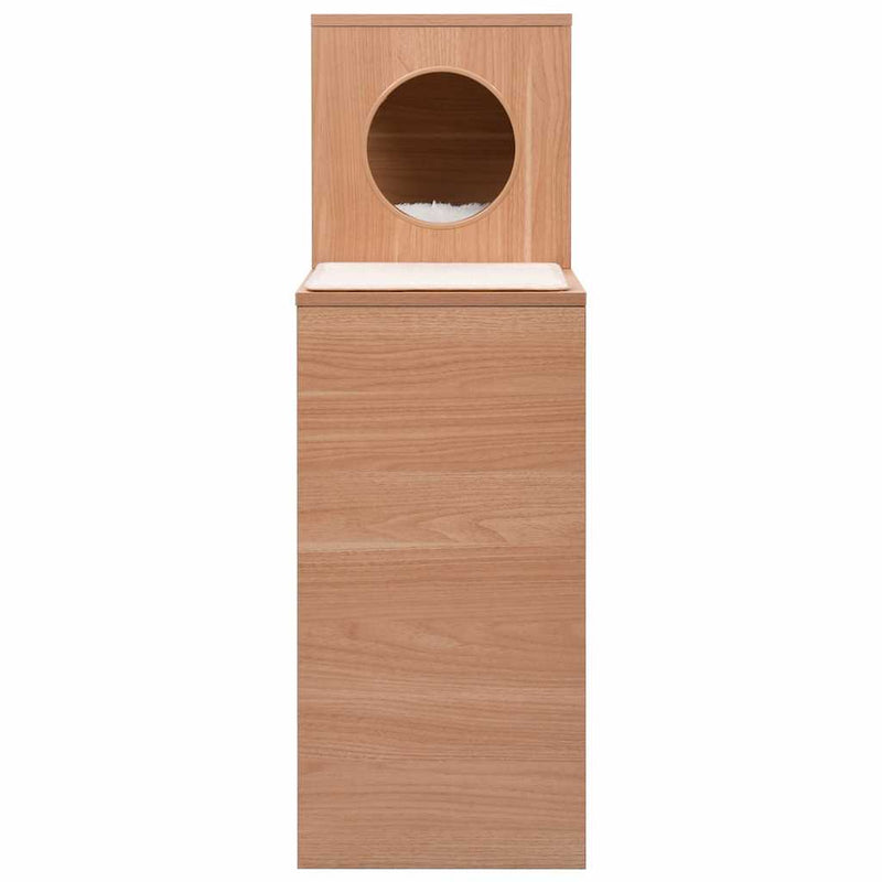 Afbeelding laden in galerijviewer, Vidaxl kattenflat met sisal krabmat 100 cm