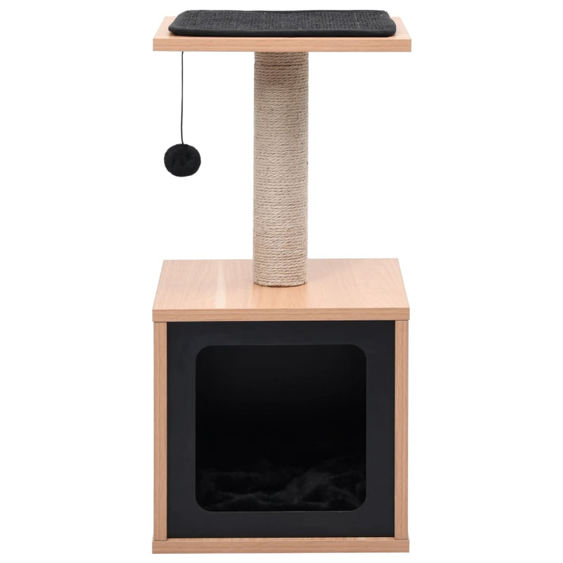 Afbeelding laden in galerijviewer, Vidaxl kattenkrabpaal met sisal krabmat 62 cm