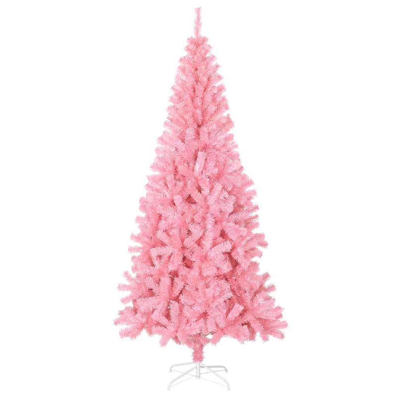 Afbeelding laden in galerijviewer, Vidaxl kunstkerstboom met standaard 210 cm pvc roze