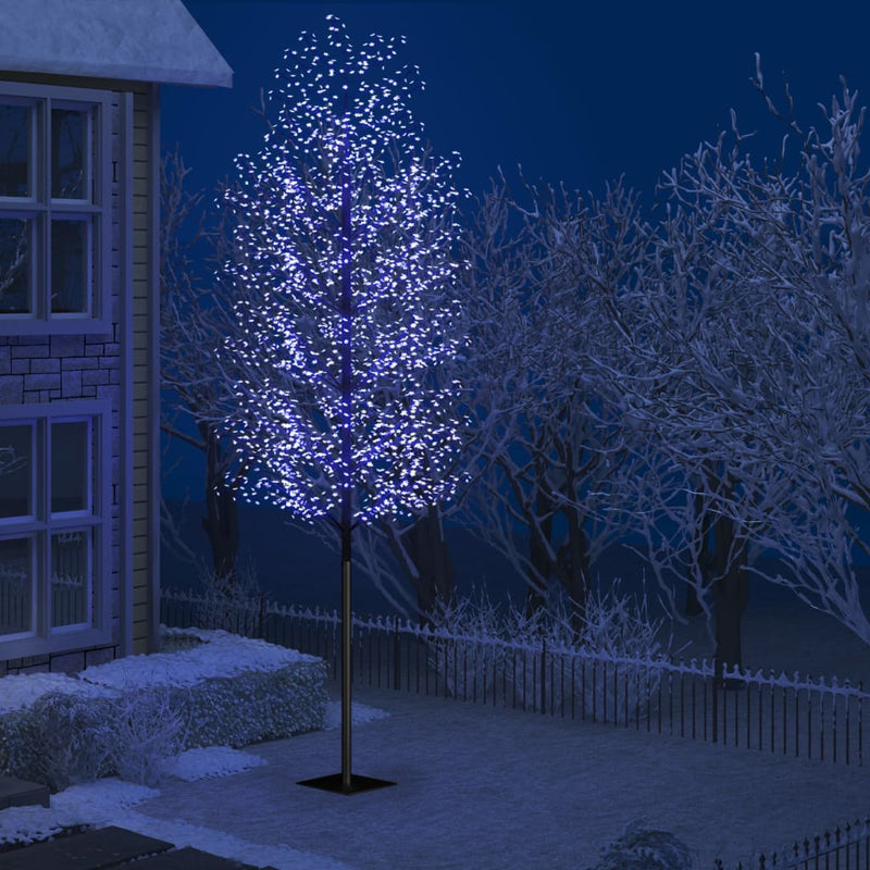 Afbeelding laden in galerijviewer, Vidaxl kerstboom 2000 led's blauw licht kersenbloesem 500 cm