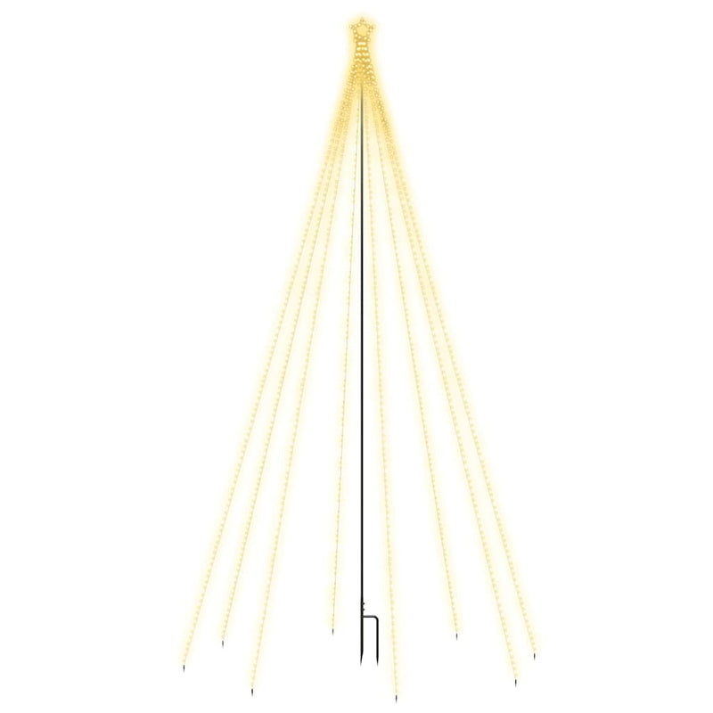 Afbeelding laden in galerijviewer, Vidaxl kerstboomverlichting waterval binnen buiten 400 led's 2,5 m