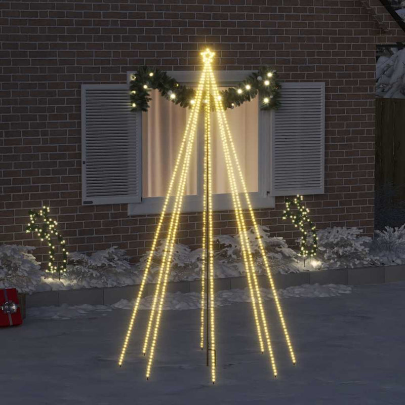 Afbeelding laden in galerijviewer, Vidaxl kerstboomverlichting waterval binnen buiten 400 led's 2,5 m