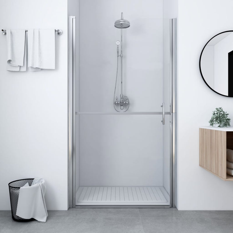 Afbeelding laden in galerijviewer, Vidaxl douchedeur 81x195 cm gehard glas