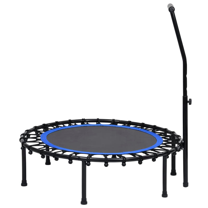 Afbeelding laden in galerijviewer, VidaXL Fitnesstrampoline met handgreep 102 cm