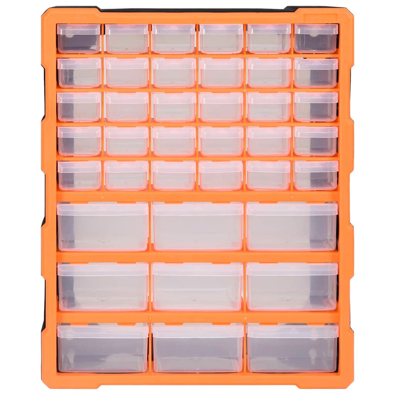 Afbeelding laden in galerijviewer, Vidaxl organiser met 39 lades 38x16x47 cm