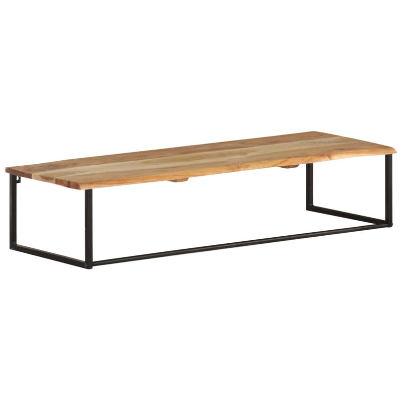 Afbeelding laden in galerijviewer, Vidaxl kapstok met schap 100x35x22 cm massief acaciahout
