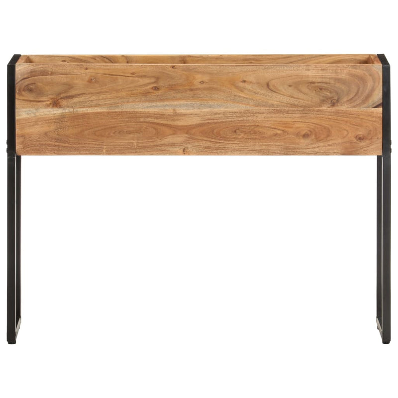 Afbeelding laden in galerijviewer, Vidaxl plantenbak 90x20x68 cm massief acaciahout