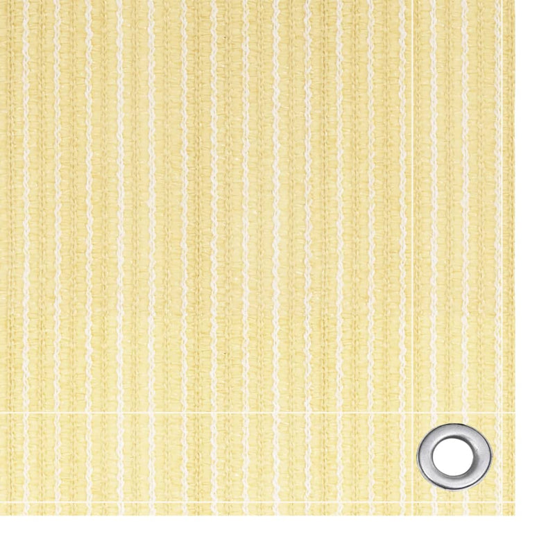 Afbeelding laden in galerijviewer, Vidaxl balkonscherm 90x600 cm hdpe beige