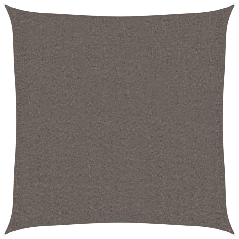Afbeelding laden in galerijviewer, Vidaxl zonnezeil 160 g m² 3x3 m hdpe antracietkleurig