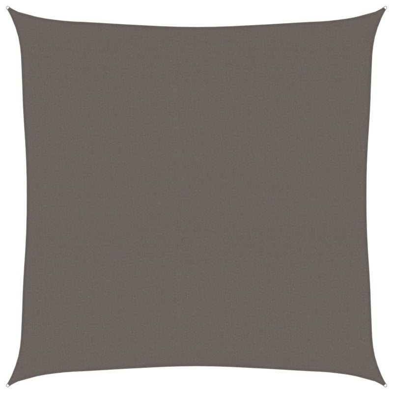 Afbeelding laden in galerijviewer, Vidaxl zonnezeil 160 g m² 7x7 m hdpe antracietkleurig